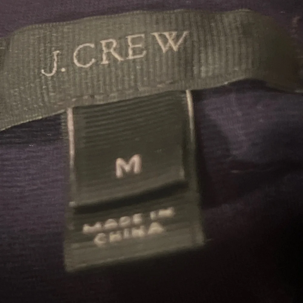 J. Crew Navy embellished short sleeve shirt